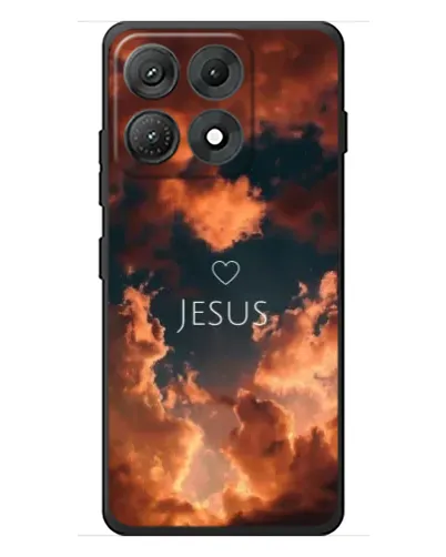 Чехол для Motorola Edge 70 Max с картинкой «Сияние Имени Jesus»