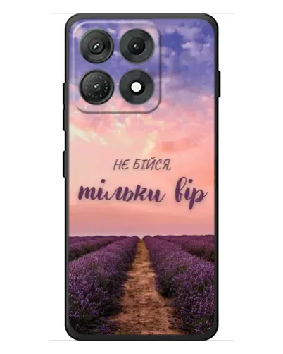 Чехол для Motorola Edge 70 Max с картинкой «Не бойся — веруй»