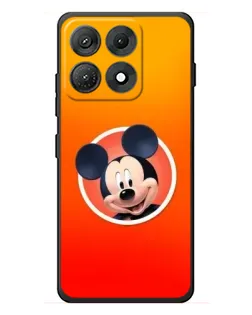 Чехол для Motorola Edge 70 Max с картинкой «Mickey в круге»