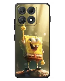 Чехол для Motorola Edge 70 Max с картинкой «Сияющий Спанч Боб» Чехол для Motorola Edge 70 Max с картинкой «Сияющий Спанч Боб»