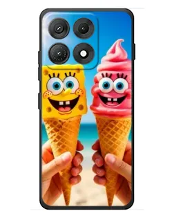 Чехол для Motorola Edge 70 Max с картинкой «Спанч Боб мороженое» Чехол для Motorola Edge 70 Max с картинкой «Спанч Боб мороженое»