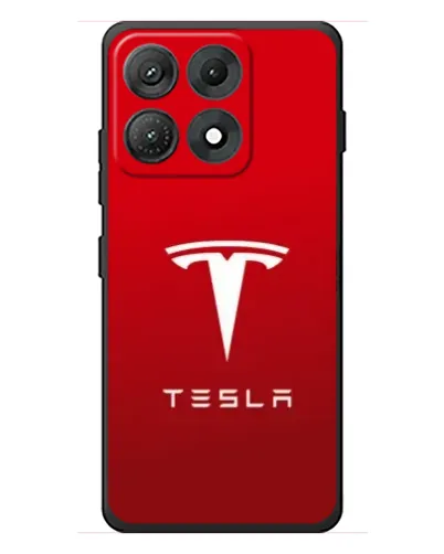 Чехол для Motorola Edge 70 Max с картинкой «Tesla Red Classic»