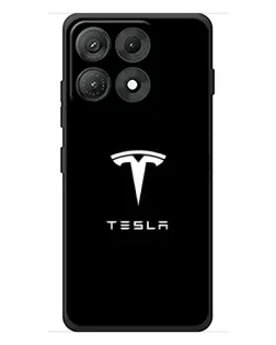 Чехол для Motorola Edge 70 Max с картинкой «Tesla White Logo» Чехол для Motorola Edge 70 Max с картинкой «Tesla White Logo»