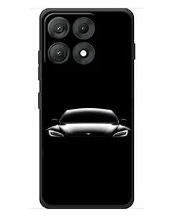 Чехол для Motorola Edge 70 Max с картинкой «Фары Tesla Night» Чехол для Motorola Edge 70 Max с картинкой «Фары Tesla Night»