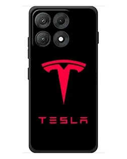 Чехол для Motorola Edge 70 Max с картинкой «Tesla Red Logo» Чехол для Motorola Edge 70 Max с картинкой «Tesla Red Logo»