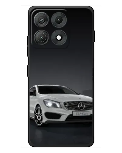 Чехол для Motorola Edge 70 Max с картинкой «Mercedes AMG GT Silver»
