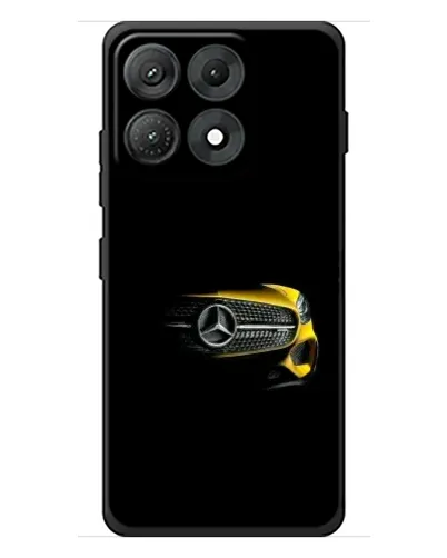 Чехол для Motorola Edge 70 Max с картинкой «Mercedes — ретро стиль»