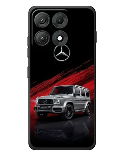 Чехол для Motorola Edge 70 Max с картинкой «Mercedes G-Class красный»