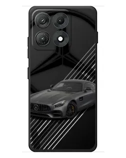 Чехол для Motorola Edge 70 Max с картинкой «Mercedes AMG — графика» Чехол для Motorola Edge 70 Max с картинкой «Mercedes AMG — графика»