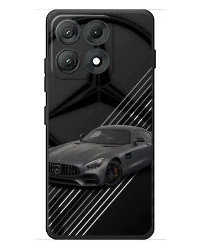 Чехол для Motorola Edge 70 Max с картинкой «Mercedes AMG — графика»