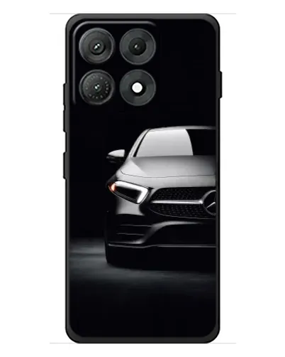Чехол для Motorola Edge 70 Max с картинкой «Свет фар Mercedes»