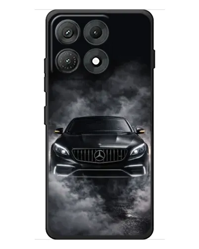 Чехол для Motorola Edge 70 Max с картинкой «Mercedes в дыму»