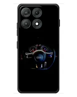 Чехол для Motorola Edge 70 Max с картинкой «Салон Audi — руль» Чехол для Motorola Edge 70 Max с картинкой «Салон Audi — руль»