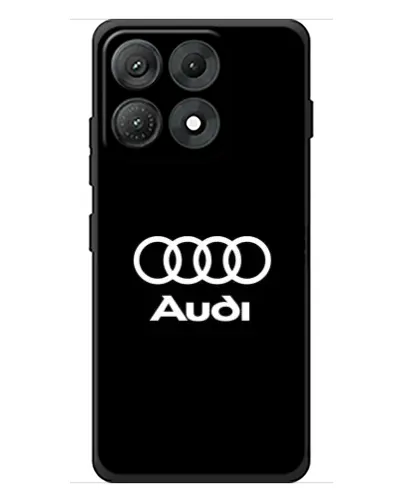 Чехол для Motorola Edge 70 Max с картинкой «Классическое лого Audi»