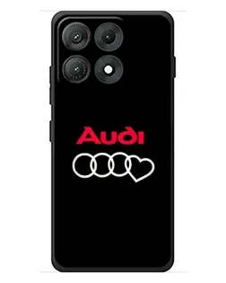 Чехол для Motorola Edge 70 Max с картинкой «Логотип Audi Heart» Чехол для Motorola Edge 70 Max с картинкой «Логотип Audi Heart»