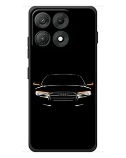 Чехол для Motorola Edge 70 Max с картинкой «Audi — ночной контур» Чехол для Motorola Edge 70 Max с картинкой «Audi — ночной контур»