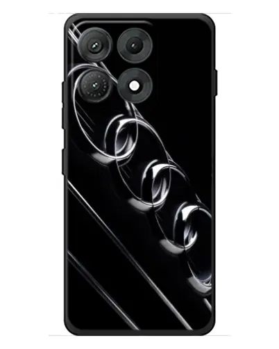 Чехол для Motorola Edge 70 Max с картинкой «Audi — абстрактные кольца»