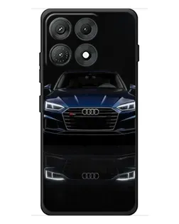 Чехол для Motorola Edge 70 Max с картинкой «Audi — ночное отражение» Чехол для Motorola Edge 70 Max с картинкой «Audi — ночное отражение»