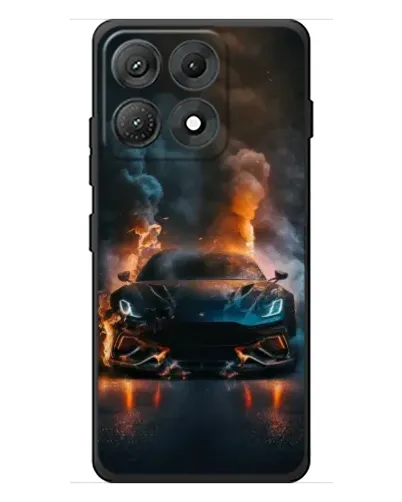 Чехол для Motorola Edge 70 Max с картинкой «Lamborghini дымная эстетика»