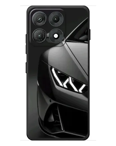 Чехол для Motorola Edge 70 Max с картинкой «Lamborghini фары детализация»