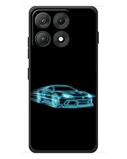 Чехол для Motorola Edge 70 Max с картинкой «Неоновый контур Lamborghini» Чехол для Motorola Edge 70 Max с картинкой «Неоновый контур Lamborghini»