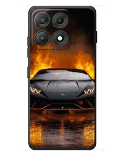Чехол для Motorola Edge 70 Max с картинкой «Lamborghini в огне» Чехол для Motorola Edge 70 Max с картинкой «Lamborghini в огне»