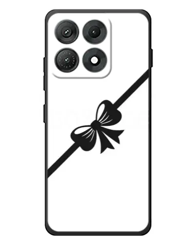 Чехол для Motorola Edge 70 Max с картинкой «Диагональный бант»