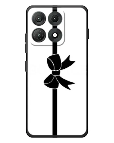 Чехол для Motorola Edge 70 Max с картинкой «Вертикальный бант»