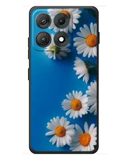 Чехол для Motorola Edge 70 Max с картинкой «Белоснежные маргаритки»