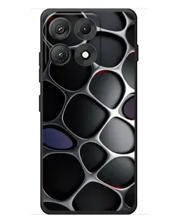 Чехол для Motorola Edge 70 Max с картинкой «Объемная темная решетка» Чехол для Motorola Edge 70 Max с картинкой «Объемная темная решетка»