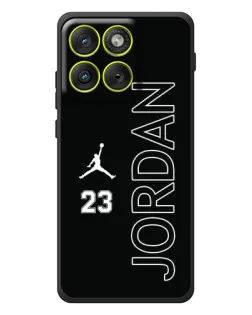 Чехол для Motorola Edge 70 с картинкой «Jordan Vertical»