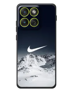Чехол для Motorola Edge 70 с картинкой «Nike — зимние горы»