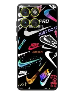 Чехол для Motorola Edge 70 с картинкой «Nike — роскошь»