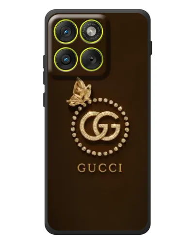 Чехол для Motorola Edge 70 с картинкой «Gucci — золотая бабочка» Чехол для Motorola Edge 70 с картинкой «Gucci — золотая бабочка»