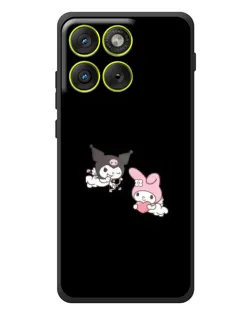 Чехол для Motorola Edge 70 с картинкой «My Melody и Kuromi»