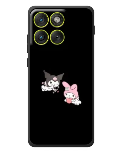 Чехол для Motorola Edge 70 с картинкой «My Melody и Kuromi» Чехол для Motorola Edge 70 с картинкой «My Melody и Kuromi»