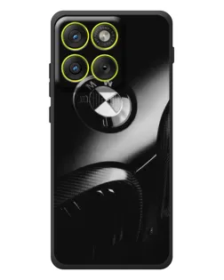 Чехол для Motorola Edge 70 с картинкой «Эмблема BMW — макро»