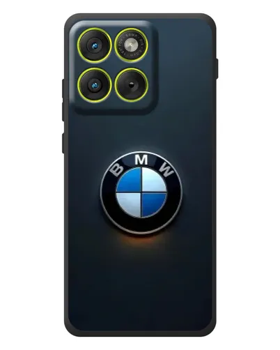 Чехол для Motorola Edge 70 с картинкой «Логотип BMW — минимализм»
