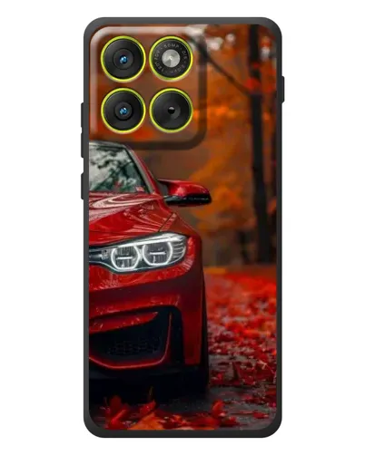 Чехол для Motorola Edge 70 с картинкой «Осенняя BMW M4»