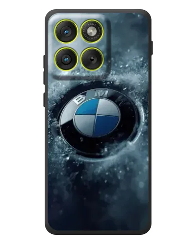 Чохол для Motorola Edge 70 з картинкою «Логотип BMW — лід» Чохол для Motorola Edge 70 з картинкою «Логотип BMW — лід»