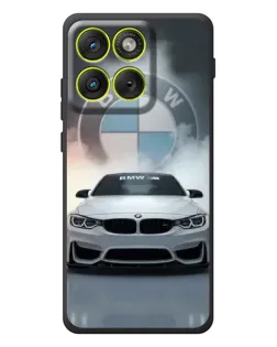Чохол для Motorola Edge 70 з картинкою «BMW в білому диму»