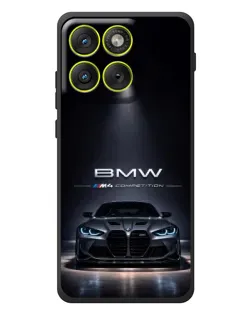 Чохол для Motorola Edge 70 з картинкою «BMW крізь нічне місто»