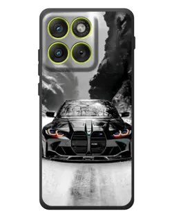Чохол для Motorola Edge 70 з картинкою «BMW — акварельний дрифт»
