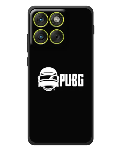 Чехол для Motorola Edge 70 с картинкой «PUBG — классический лого»