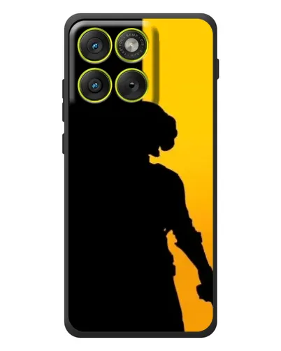 Чехол для Motorola Edge 70 с картинкой «Тень воина PUBG»
