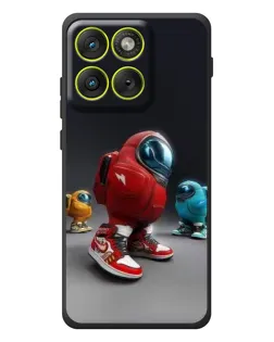 Чехол для Motorola Edge 70 с картинкой «Among Us — 3D стиль»