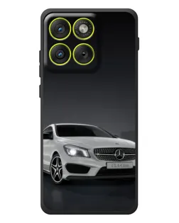 Чохол для Motorola Edge 70 з картинкою «Mercedes AMG GT Silver»