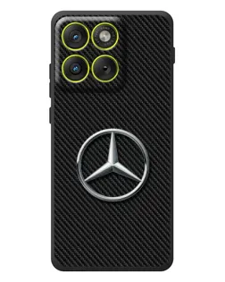 Чохол для Motorola Edge 70 з картинкою «Карбоновий Mercedes стиль»