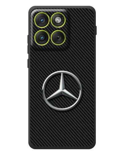 Чохол для Motorola Edge 70 з картинкою «Карбоновий Mercedes стиль» Чохол для Motorola Edge 70 з картинкою «Карбоновий Mercedes стиль»