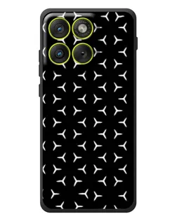 Чохол для Motorola Edge 70 з картинкою «Mercedes паттерн зірок»
